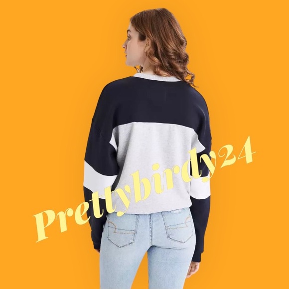 AEO AhhMazingly Soft Colorblock Pullover - Picture 2 of 8